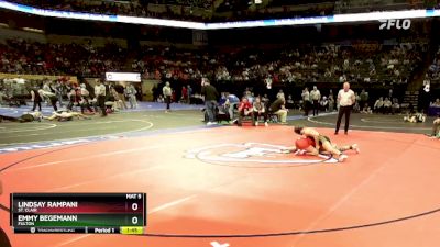 125 Class 1 lbs Quarterfinal - Emmy Begemann, Fulton vs Lindsay Rampani, St. Clair