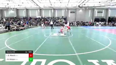 138 lbs Round Of 32 - Nicholas Koops, Berlin vs Dugan Marsh, Norwich Free Academy