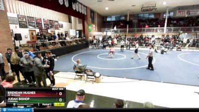 182 lbs Cons. Round 5 - Brendan Hughes, Mt. Spokane vs Judah Bishop, Chiawana