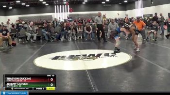 80 lbs Round 2 (8 Team) - Jeremy Carver, Olympia (NY) vs Traevon Ducking, Elite Ath Club WE