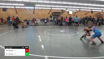 100 lbs Final - Marek Polcha, Loverpool vs Mason Tanner, Port Byron