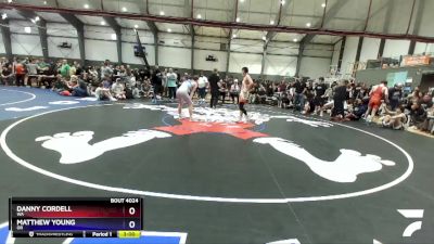 144 lbs Champ. Round 1 - Danny Cordell, WA vs Matthew Young, OR