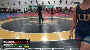 143.0 Round 5 (10 Team) - Emily Landolf, Lakeland University vs Mallory Chunat, Siena Heights