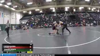 132 lbs Round 3 (16 Team) - Caydn Kucera, Columbus vs Tanner Hosick, Bellevue West