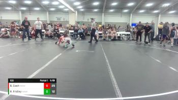 100 lbs Round 7 (10 Team) - Bryson Cash, Machine Shed vs RJ Fridley, Hanover Hawkeye