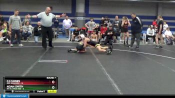 88 lbs Round 7 (8 Team) - CJ Caines, Mat Assassins vs Noah Smith, PA Alliance Red