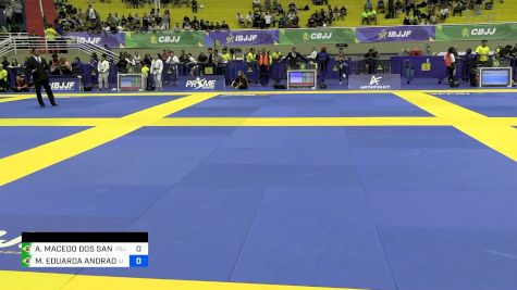 ALANIS MACEDO DOS SANTOS vs MARIA EDUARDA ANDRADE LIRA DE AL 2024 Brasileiro Jiu-Jitsu IBJJF