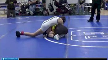 106 lbs Round 5 (6 Team) - Isabella Crandall, RAW TALENT vs Cole Butler, BRUIN BRAWLERS