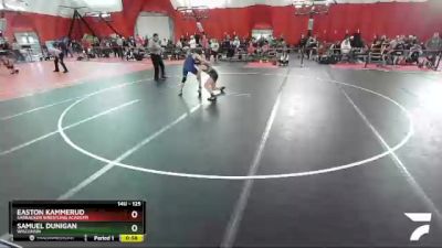 125 lbs Semifinal - Easton Kammerud, Sarbacker Wrestling Academy vs Samuel Dunigan, Wisconsin