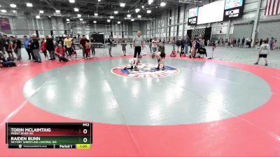 58 lbs Round 4 - Raiden Bunn, Victory Wrestling-Central WA vs Torin McLaimtaig, Priest River WC