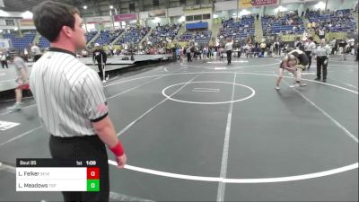 85 lbs Final - Liam Felker, Severance WC vs Landon Meadows, Top Notch