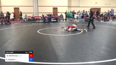 38 kg Cons 16 #1 - Bowdee McPherson, Juab Wrestling Club vs Anderson Osgood, Big Game Wrestling Club