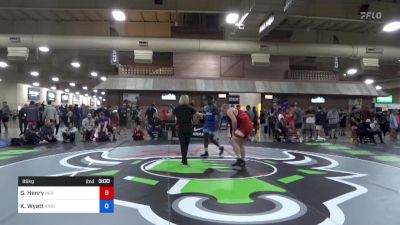 86 kg Cons 32 #2 - Gunner Henry, Indiana vs Keenan Wyatt, Knights RTC