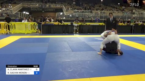 ALIETTE CLARA MARTINEZ vs RIYA SACHIN MENON 2024 Pan Jiu Jitsu IBJJF Championship