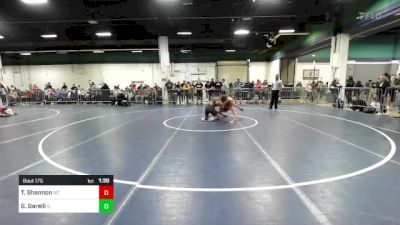 165 lbs Consi Of 64 #2 - Troy Shannon, NC vs Gunnar Garelli, IL