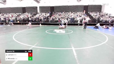 150-I lbs Round Of 16 - Parker Larson, Bearcat vs Joldin Miranda, CJA