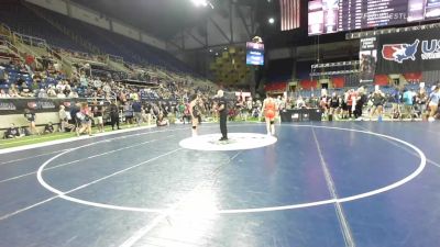 112 lbs Rnd Of 64 - Adalyne Montiel, Washington vs Cheyenne Sandoval, California