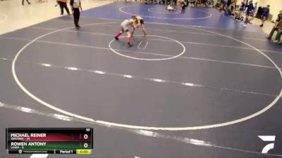 88 lbs Quarterfinals (8 Team) - Rowen Antony, LCWM vs Michael Reiner, Waconia