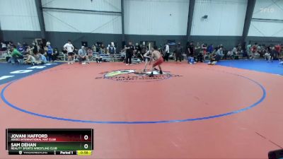 132 lbs Cons. Round 2 - Jovani Hafford, Askeo International Mat Club vs Sam DeHan, Reality Sports Wrestling Club