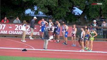 Men's 3k Steeplechase, Heat 2 - BYU's Shumway With The Windmill Kick!