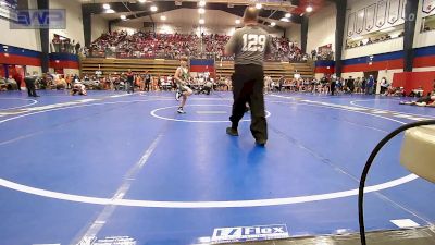 80 lbs Quarterfinal - Lukus Ringquist, HURRICANE WRESTLING ACADEMY vs Adam Wilson, Bristow Youth Wrestling