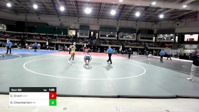 165 lbs Round Of 32 - Derrick Grant, Saint Frances Academy vs Brian Chamberlain, Malvern Prep