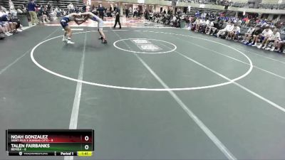 160 lbs Round 1 (4 Team) - Talen Fairbanks, Bemidji vs Noah Gonzalez, Saint Pius X (Kansas City)