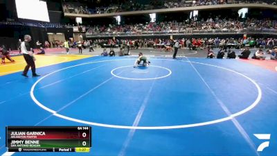 6A 144 lbs Semifinal - Julian Garnica, Arlington Martin vs Jimmy Benne, San Antonio Reagan