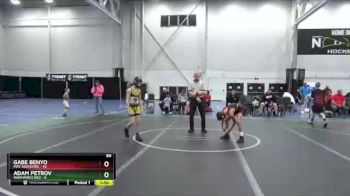 80 lbs Round 3 (8 Team) - Gabe Benyo, Mat Assassins vs Adam Petrov, Warhawks Red