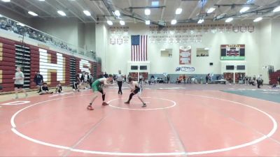 141 lbs Semifinal - Evan Kincheloe, Lone Star Middle School vs Jordan Graves, Kuna Middle School