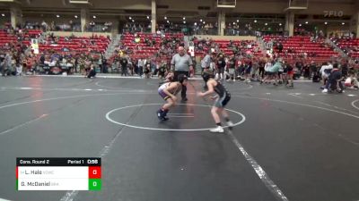 70 lbs Cons. Round 2 - Landon Hale, Valley Center Wrestling Club vs Grant McDaniel, Brawlers