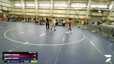 138 lbs Champ. Round 1 - Robert Morgan, ID vs Draven Lukata, CA