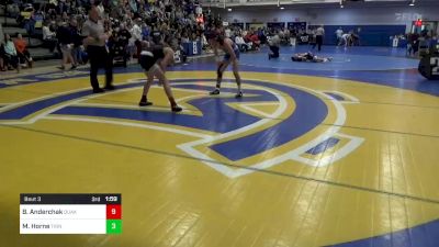 107 lbs R-64 - Bruce Anderchak, Quaker Valley vs Mickey Horne, Trinity