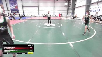 80 lbs Rd# 3 12:00pm Friday - Carter Roy, VA Team Predator vs Brady Laplante, Olympia