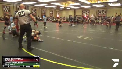 78 lbs Round 2 (6 Team) - Jamen Haliburton, Revival Blue vs Brennen Veverka, Ride Out WC