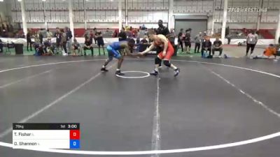 79 kg Consolation - Troy Fisher, Illinois vs Dj Shannon, Illinois