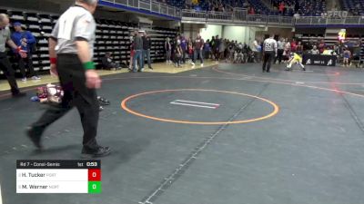 56 lbs Rd 7 - Consi-semis - Harley Tucker, Port Allegany vs Madeline Werner, Northwestern Lehigh