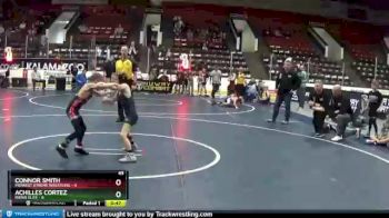 49 lbs Round 1 (4 Team) - Connor Smith, Midwest Xtreme Wrestling vs Achilles Cortez, Rhino Elite