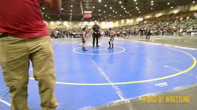 70 lbs Semifinal - Louie Hauder, Victory WC vs Napoleon Aniciete, Aniciete Training Club