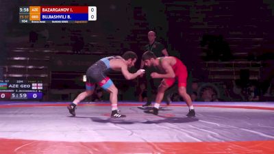 57 kg 3rd Place - Islam Bazarganov, AZE vs Beka Bujiashvili, GEO