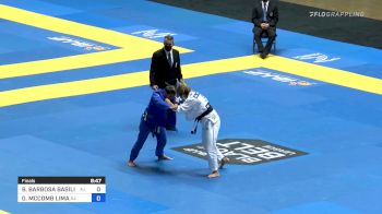 BIANCA BARBOSA BASILIO vs GABRIELLE MCCOMB LIMA 2021 World Jiu-Jitsu IBJJF Championship