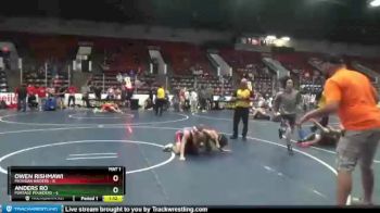 117 lbs Round 1 (6 Team) - Owen Rishmawi, Michigan Raiders vs Anders Ro, Portage Pounders