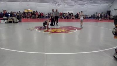 86 lbs Quarterfinal - Trey Alouise, East Berlin vs Carson Kirk, Honey Grove