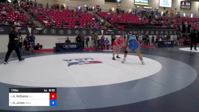 170 lbs Cons 8 #1 - Autumne Williams, Illinois vs Archer Jones, Arkansas