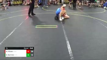 75 lbs Quarterfinals (8 Team) - Brady Ramirez, Olympia vs Mason Pitzen, No Escape Wrestling Academy
