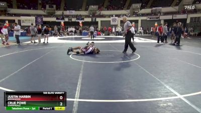 106 Elite Varsity Quarterfinal - Crue Powe, Gardendale vs Justin Harbin, Brookwood