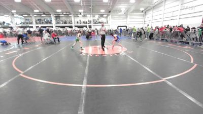 68 lbs Round Of 32 - Connor Perreault, Burlington vs Gabe Roberts, None