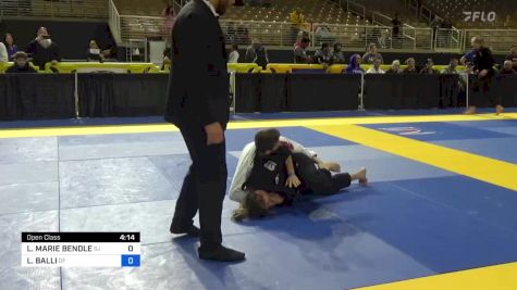 LAKYN MARIE BENDLE vs LORENA BALLI 2024 Pan Jiu Jitsu IBJJF Championship