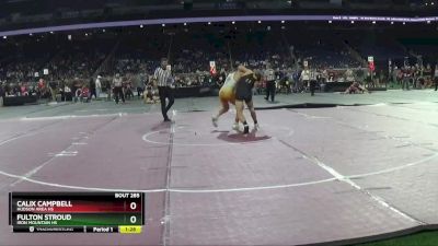 D4-165 lbs Semifinal - Fulton Stroud, Iron Mountain HS vs Calix Campbell, Hudson Area HS