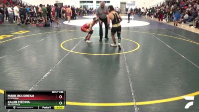 144 lbs Cons. Round 1 - Kaleb Medina, Bellflower vs Mark Boudreau, El Modena